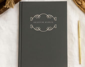 Personalized A5 Hardcover Journal: Custom Notebook, Lined/Graph/Blank Pages