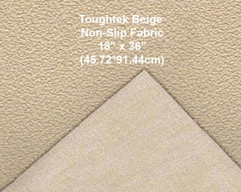 Tessuto beige antiscivolo Toughtek 18 per 36 pollici, tessuto suola, tessuto scarpa, tessuto suola scarpa bambino, tessuto impermeabile, antiscivolo, antiscivolo