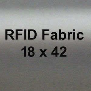 RFID BLOCKING Fabric - Heavy-Duty RFID Blocking Fabric - 100cm by 110c –