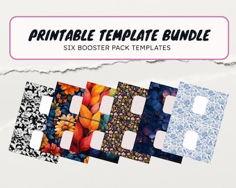 DIY Booster Vorlagen zum ausdrucken