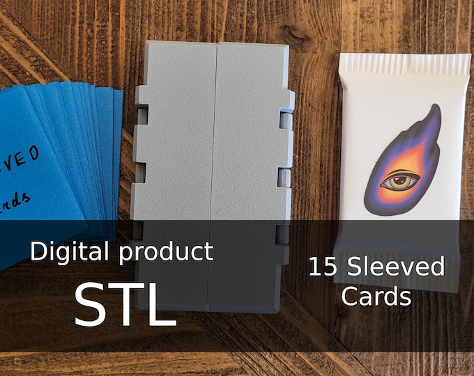 Booster Pack Maker STL: Trading Cards, Proxy Cards (3D Printable) - Etsy