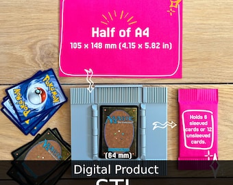 3D Booster Pack Maker: Sammelkarten, Sammlerstücke (STL). Papier crimper. Papiertüte