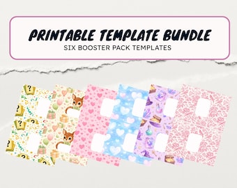 DIY Booster Vorlagen zum ausdrucken