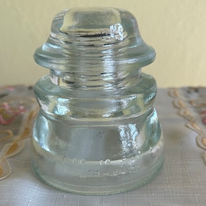 Antique Hemingray 45 Insulator clear