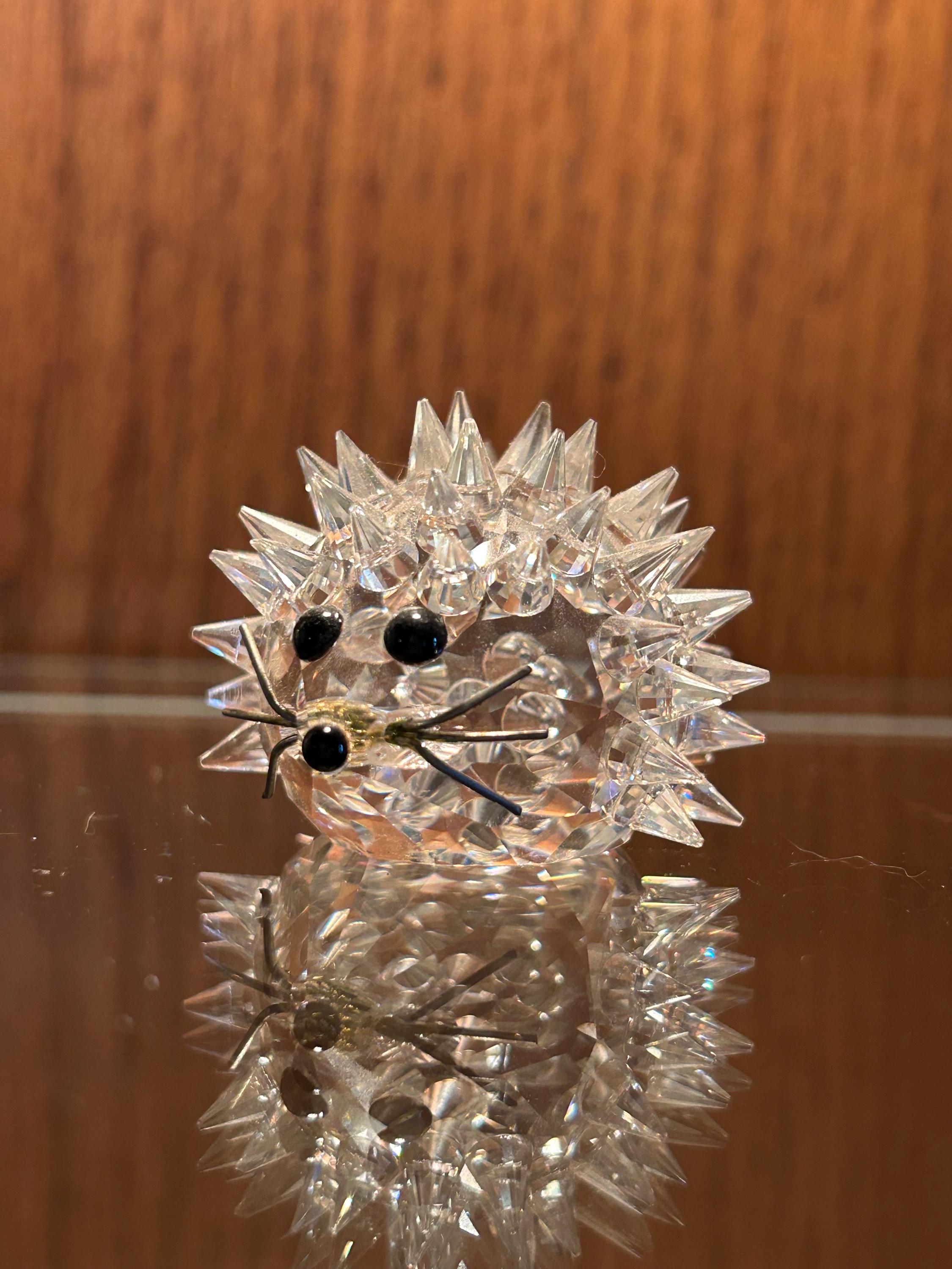 SWAROVSKI/クリスタル製オブジェ 山ヤギ 工芸品