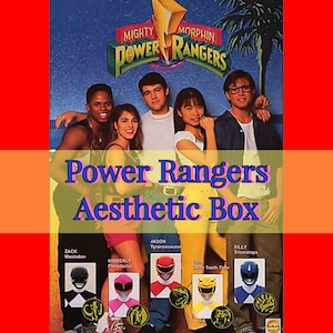 Power Rangers Aesthetic Box | Dress like your favorite Power Ranger