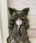 Long Fur Woodland Fox Ear Hood – Fairycore Forest Festival Statement Piece product logo