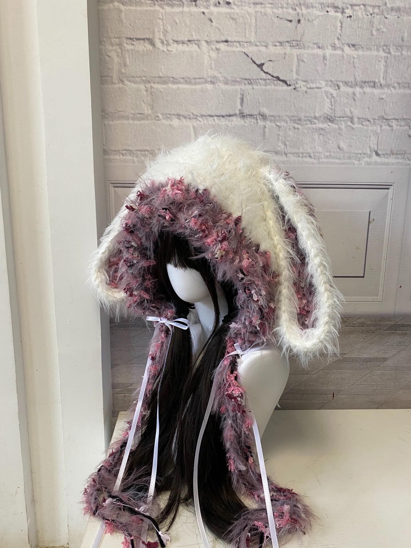 Purple Bunny Ears Hat – Handmade Whimsical Fantasy - Etsy Israel display picture 1