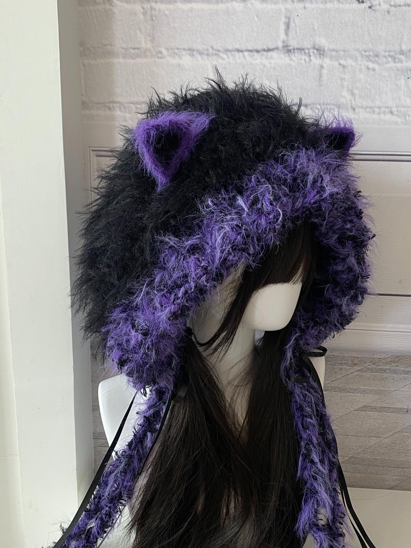 最も MARK&LONA レディースウェア Furry Etsy - Beanie Cosplay Winter