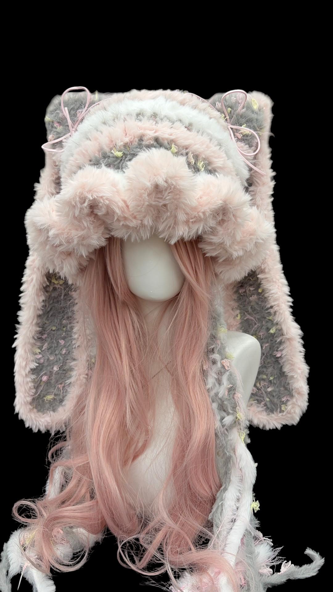 Gradient Cat Ear Jellyfish Hat - Warm & Detachable - Etsy
