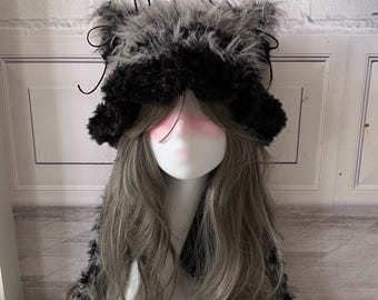 25AW MARK&LONA Furry Cat Beanie Furry Cat Beanie | WOMEN - MARK