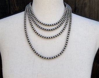 Navajo Pearl Necklaces 6mm 16,
