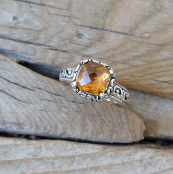 Madeira citrine deals ring