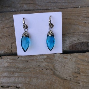 Gorgeous London Blue Topaz Earrings Handmade in Sterling Silver 925 ...