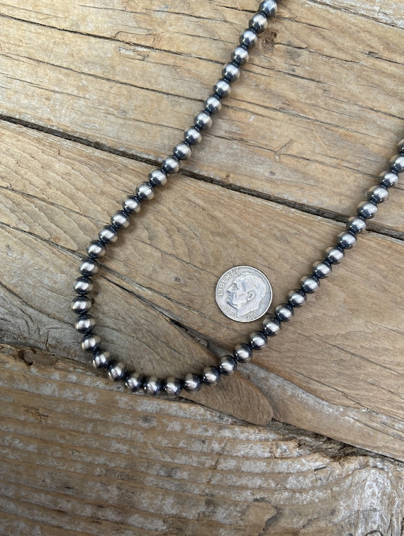 Navajo Pearl Necklaces 6mm 16,