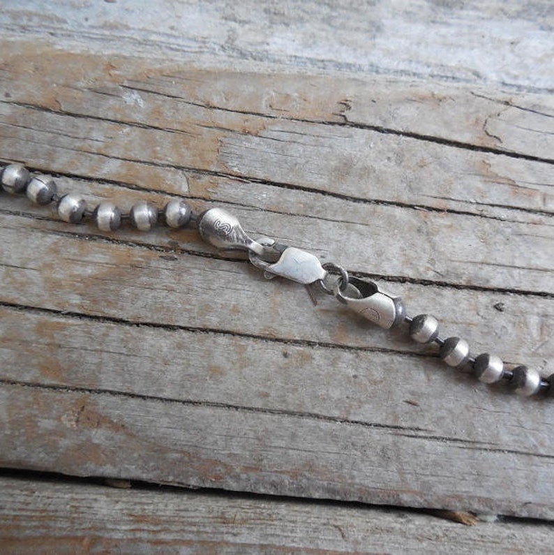 4mm navajo pearl necklace