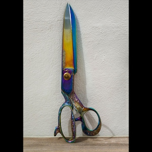 Multi 13 inch handgeborduurde kleermakersschaar Handgemaakte op maat gemaakte schaar Naaien Knutselen Quilten Kruissteekschaar