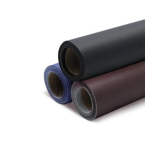 Zelfklevende lakens van kunstleer, kleverige veganistische leerstof voor bekleding, leren patches voor bank, autostoelreparatie