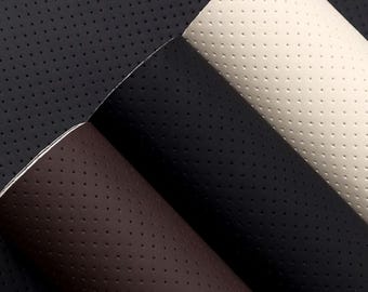 Selbstklebender perforierter Lederpatch, Kunstlederpatch für Sofa & Car Pvc-Ledersitzreparatur, veganer atmungsaktiver Polsterpatch