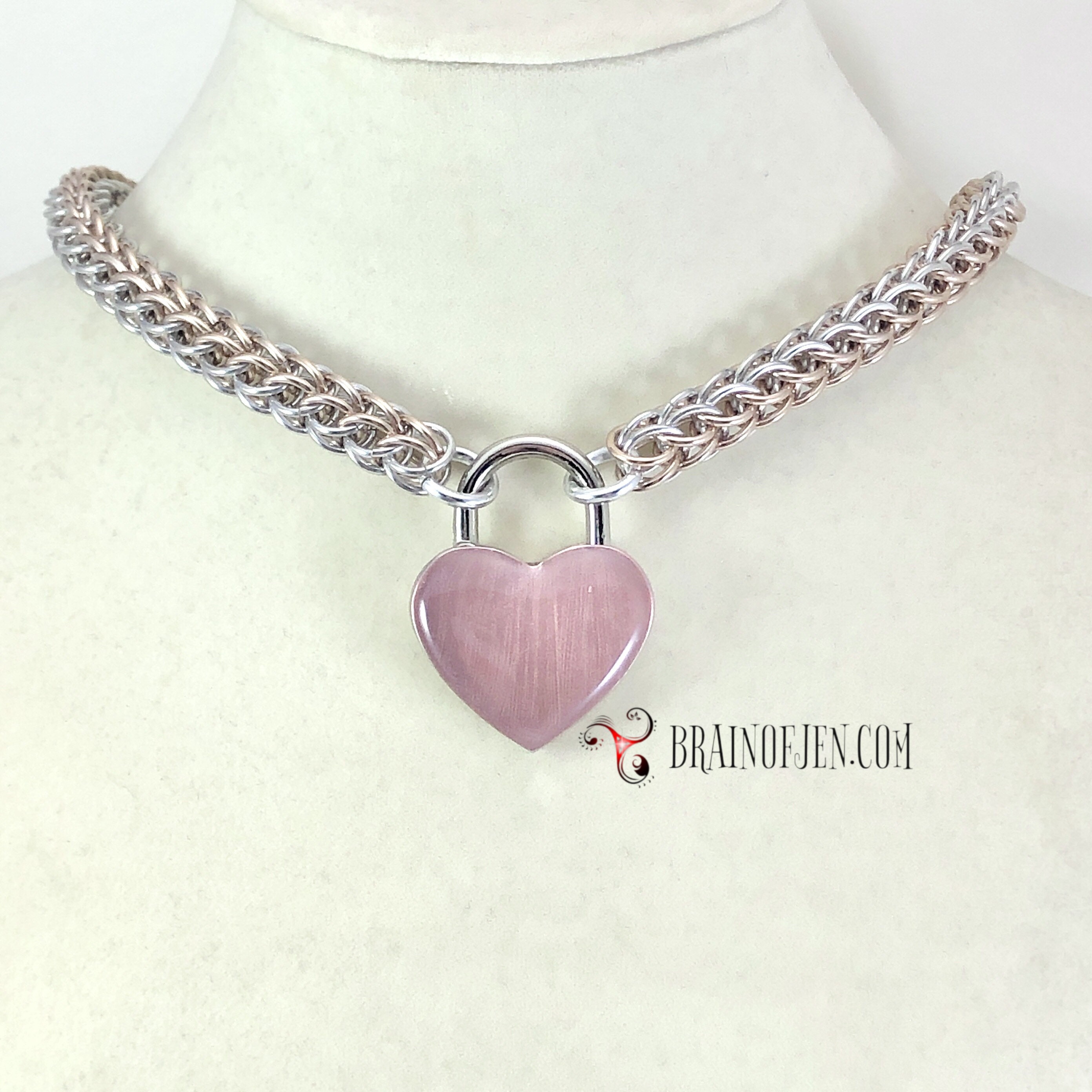 Slave Collar Rose Gold and Silver 