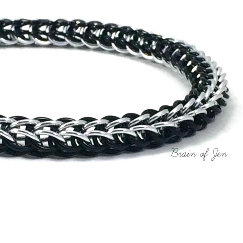 Eternity Collar Polyamory Slave Collar Black & Silver Infinity Etsy