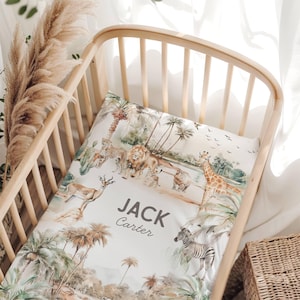 Safari crib sheet