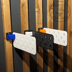 Horizontal Skadis Pegboard Panel - Screw Wall Mount