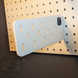Horizontal Skadis Pegboard Panel - 1/4&quot; Pegboard Mount