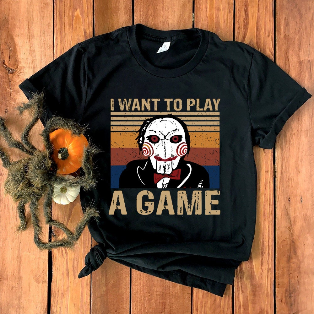 Saw I Want You to Play a Game Horror Movies Character - Etsy