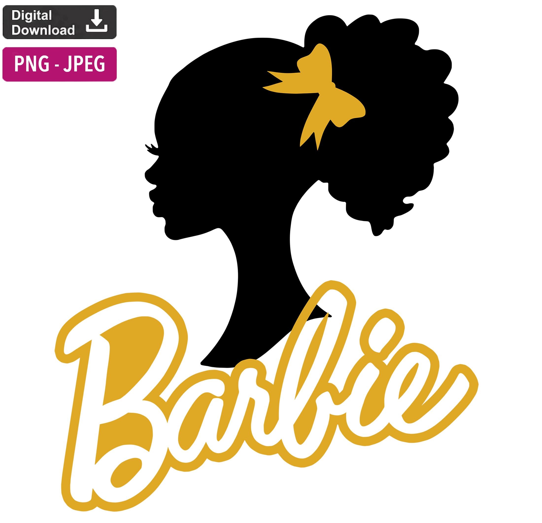 Black Barbie Svg