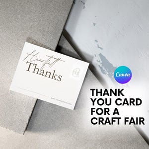 Carte de remerciement modifiable pour petite entreprise, modèle de carte de remerciement pour petite entreprise, carte de remerciement imprimable, merci pour votre achat