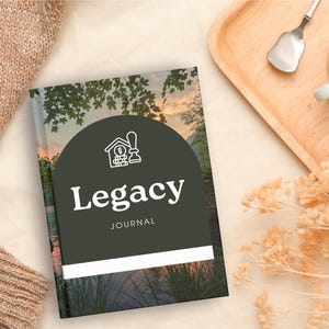 Diário do Legado | PDF para impressão de 12 páginas | Dicas guiadas para preservar histórias de vida