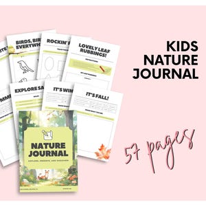 Diario de Naturaleza Infantil – Libro de Actividades de Exploración al Aire Libre (Descargar PDF)