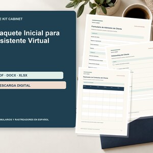 Paquete Inicial para Asistente Virtual | Formularios y Plantillas Editables