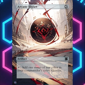 Custom Arcane Signet MTG Card