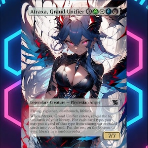 Custom Atraxa, Grand Unifier MTG Card