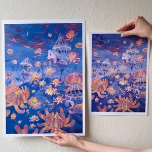 Fine art print “Moon Flowers”