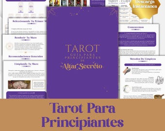 Beginners Guide for Tarot in Spanish: Keywords and Meanings (Printable PDF)