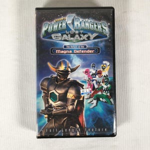 Power Rangers Lost Galaxy the Return of the Magna Defender VHS (PG
