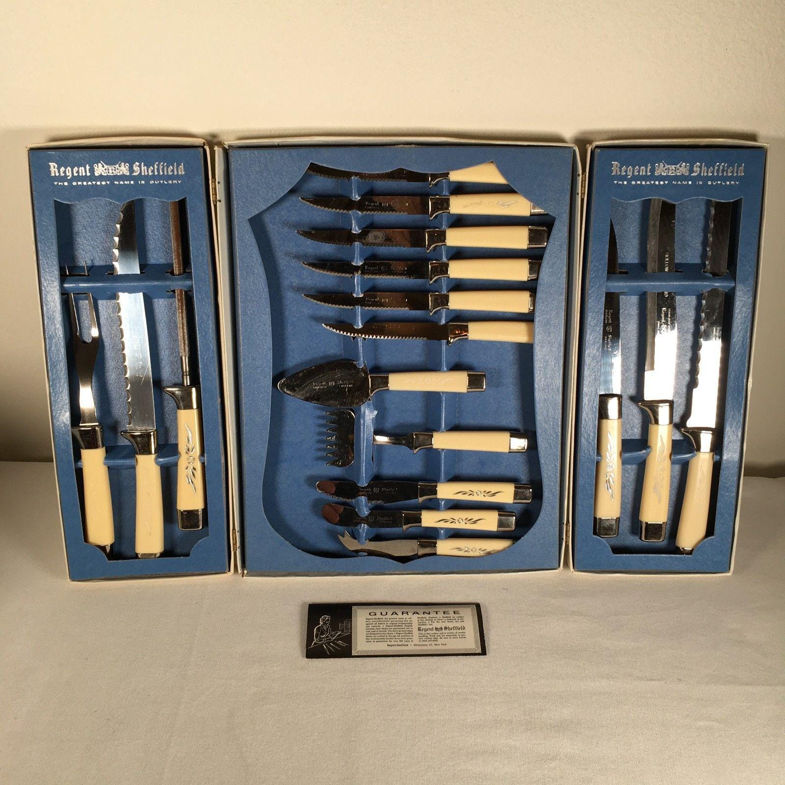 Vintage Regent Sheffield Cutlery Set - Etsy