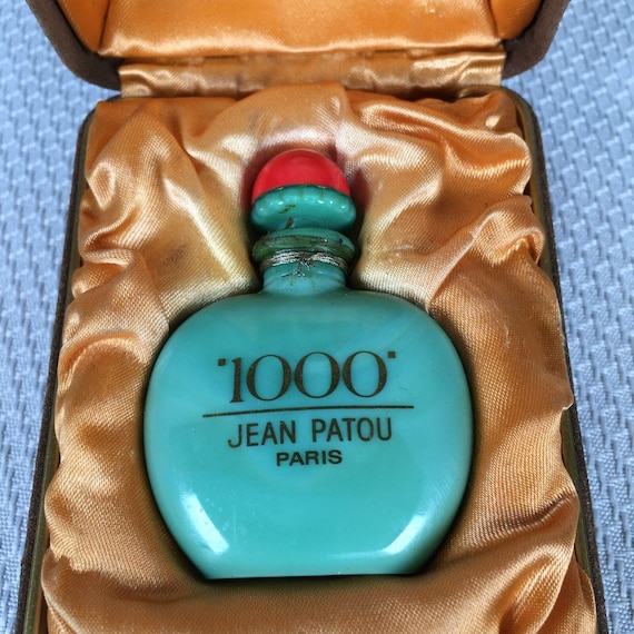 ヴィンテージ ジャン・パトゥ 1000 パリ スモールグリーン香水瓶