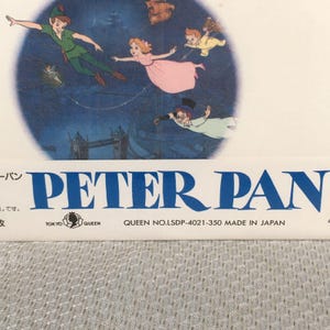 Walt Disney Tokyo Queen Peter Pan Stationary Set - Paper & Envelopes New Japan image 3