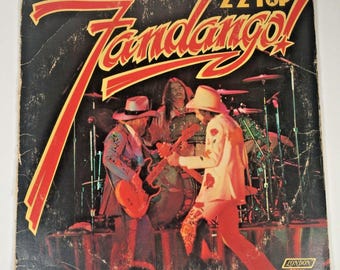 ZZ Top Fandango Vinyl Stereo Gatefold LP 1975 London Records PS