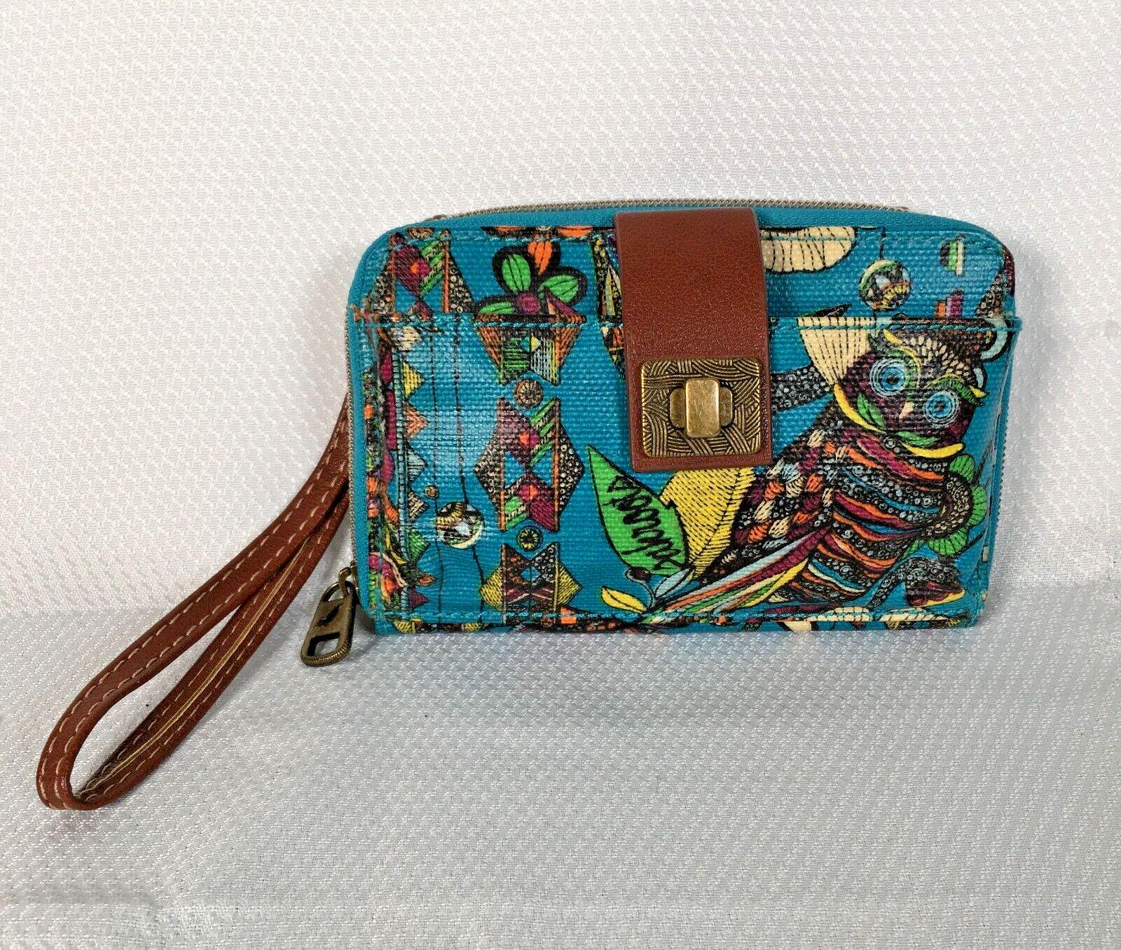 SAKRoots back pack with matching wristlet and keychain wallet . Sakroots Wallet - Etsy main image 2