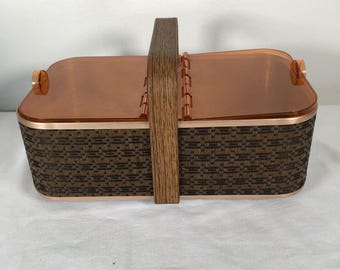 Vintage Salton Hot Basket Bread Box - Etsy