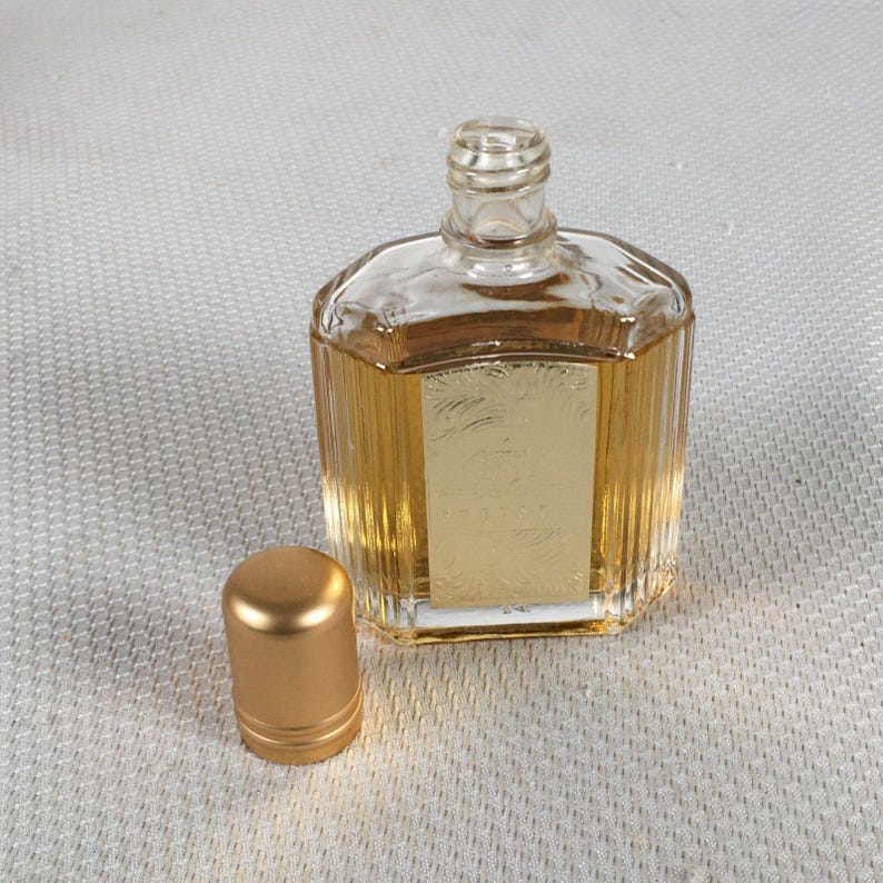 Vintage Stetson Gold Cologne Splash by Coty Gold Foil Label 2.25 fl oz image 5