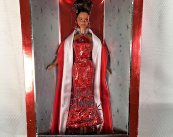 Vtg Barbie 2000 Holiday Fashion Doll Collector Edition African American #27410