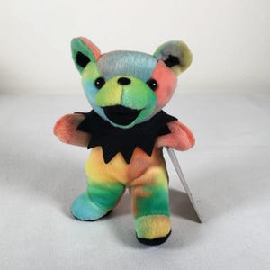 Liquid Blue Grateful Dead Dancing Bear Bean Bag Plush Cosmic Charlie 1998
