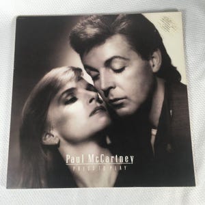 Paul McCartney - Press to Play Vinyl Record Promo Album Capitol Records 1986
