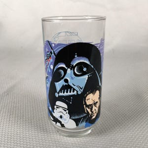 Vintage 1977 Star Wars DARTH VADER Burger King Limited Edition Drinking Glass